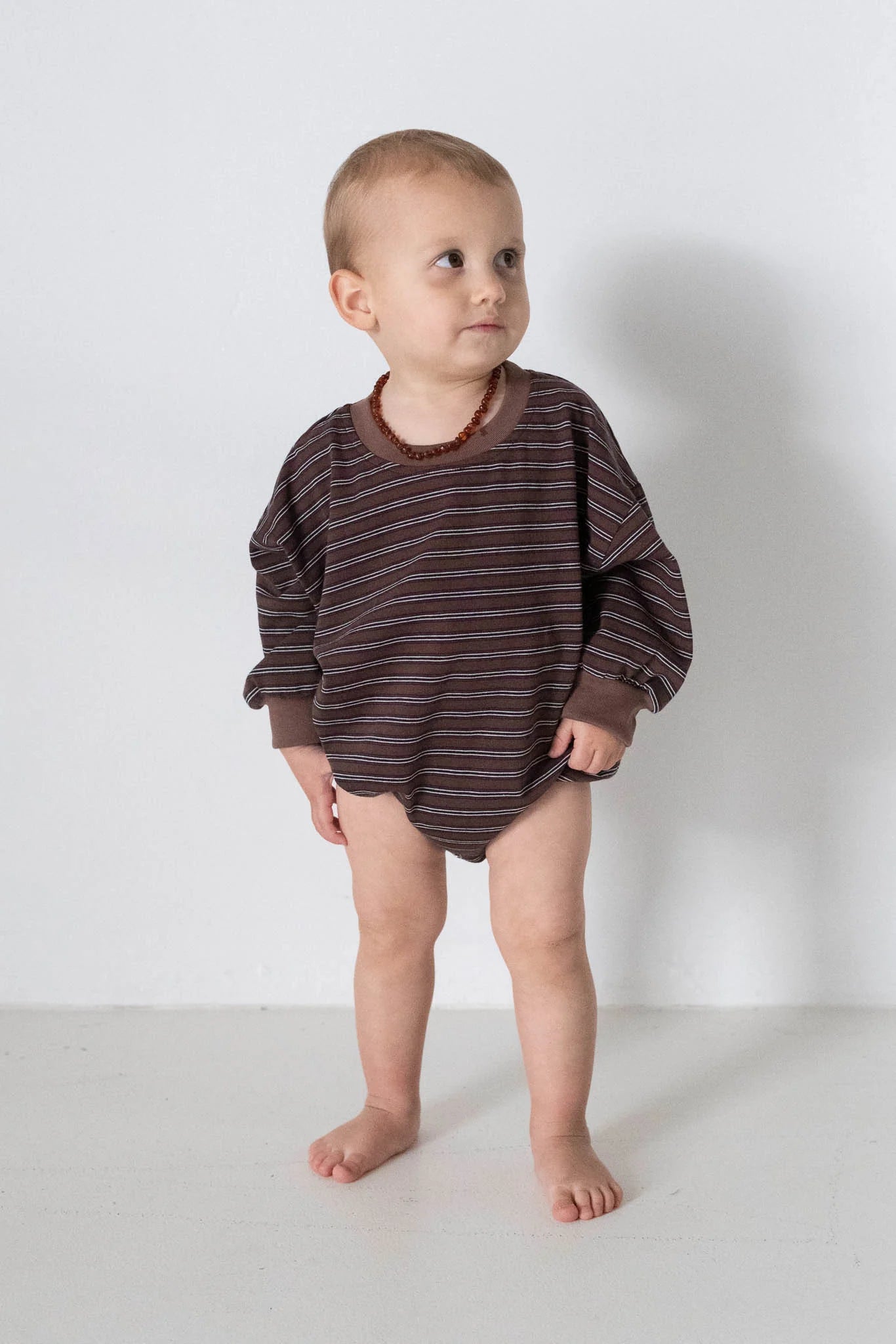 Hennie Cotton Stripe Bodysuit