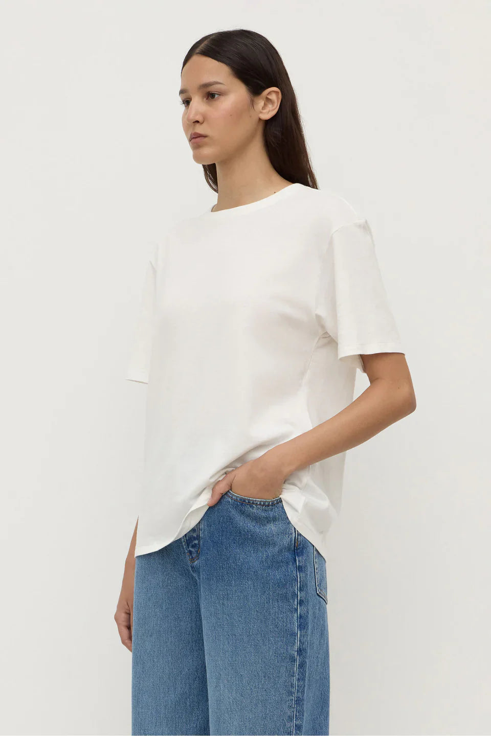 Thea Short Sleeve Tee - White