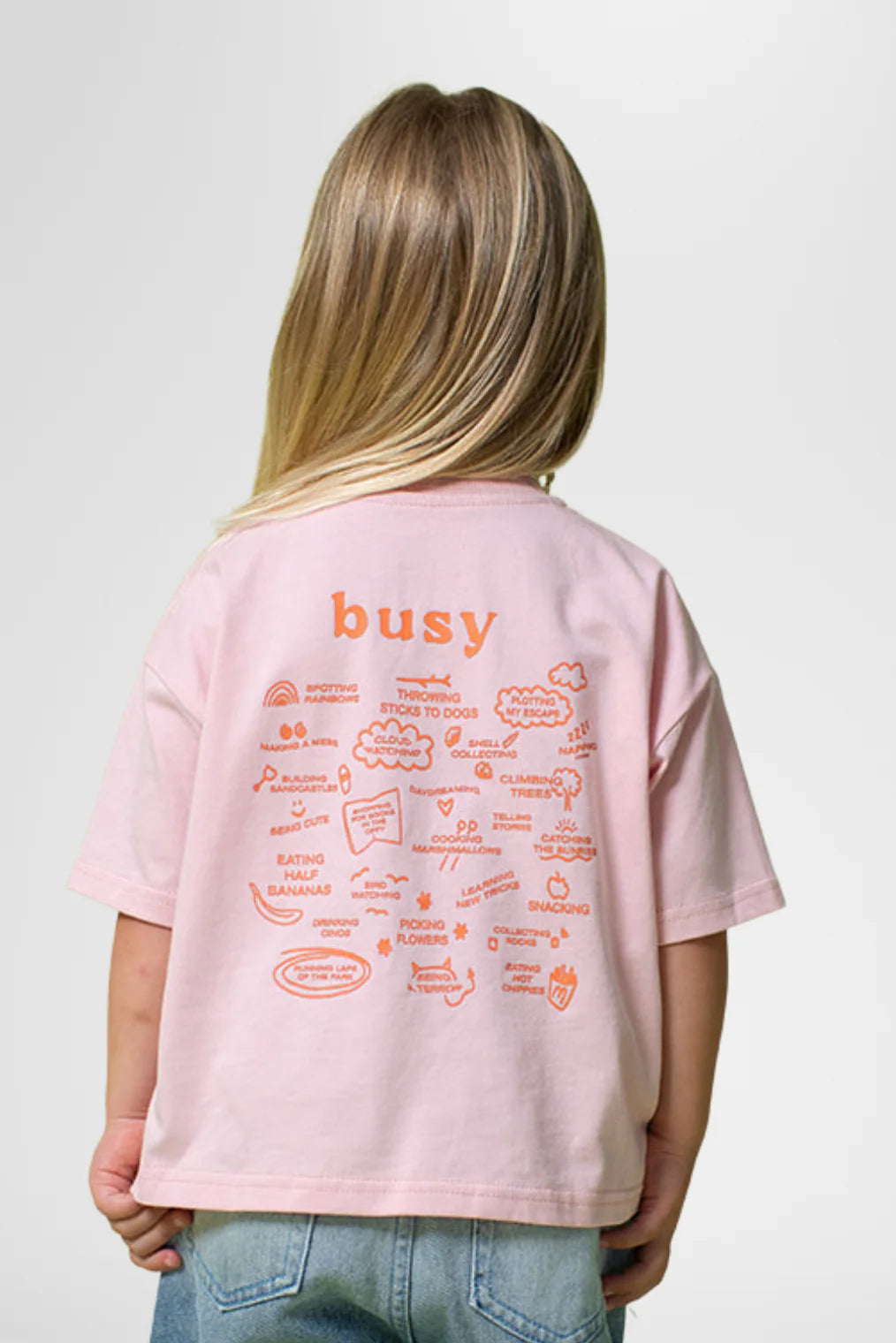 Busy Tee - Pink