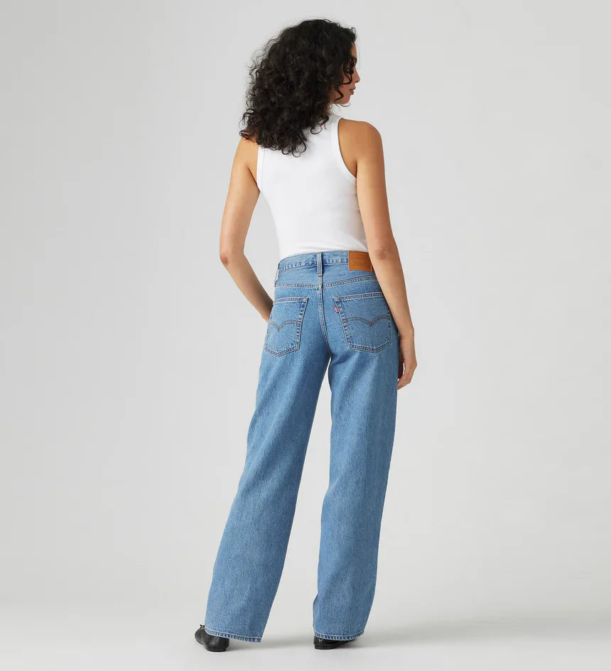 Baggy Dad Jeans - Own It Stone