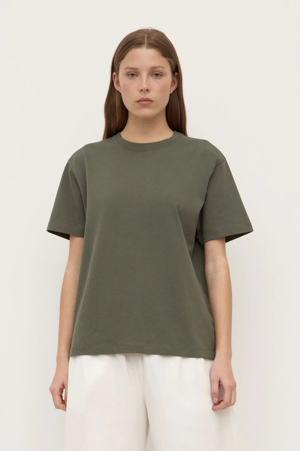 Base Tee - Moss