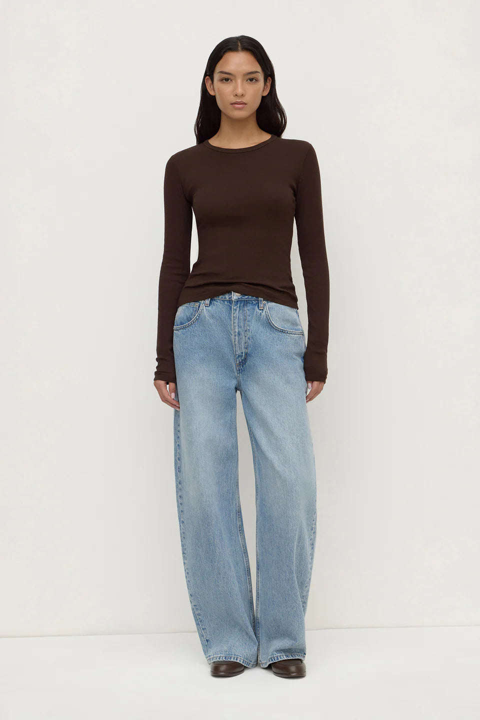 Zali Long Sleeve - Ganache