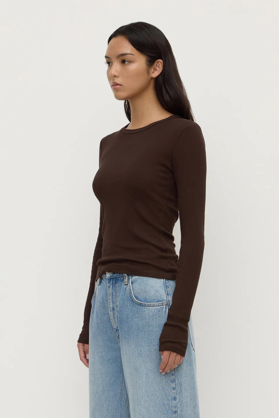 Zali Long Sleeve - Ganache