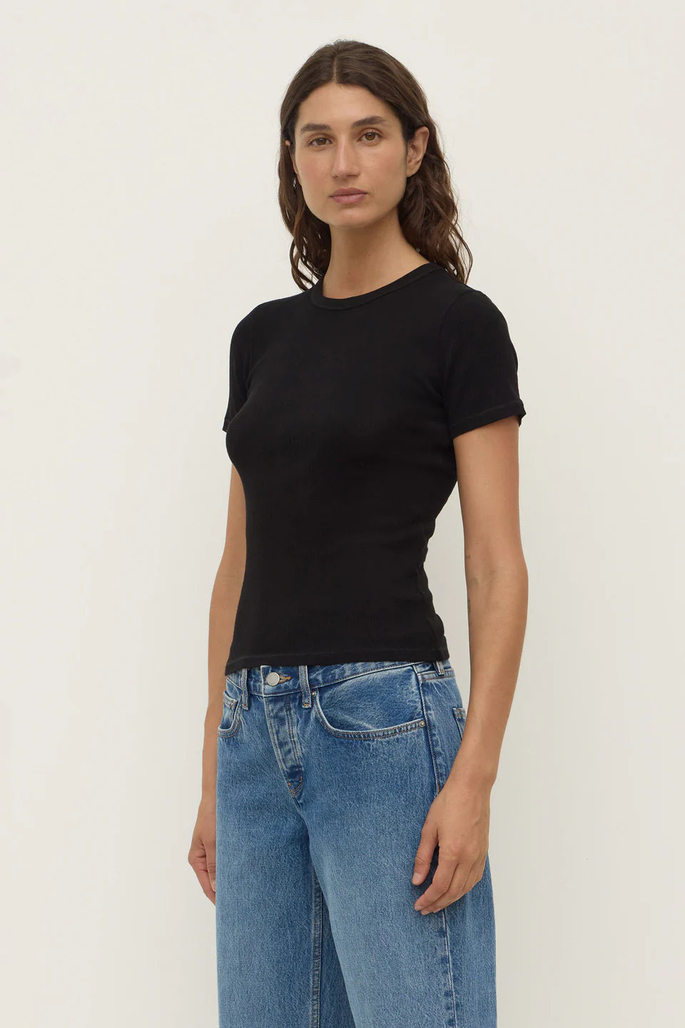 Zali Short Sleeve Tee - Black