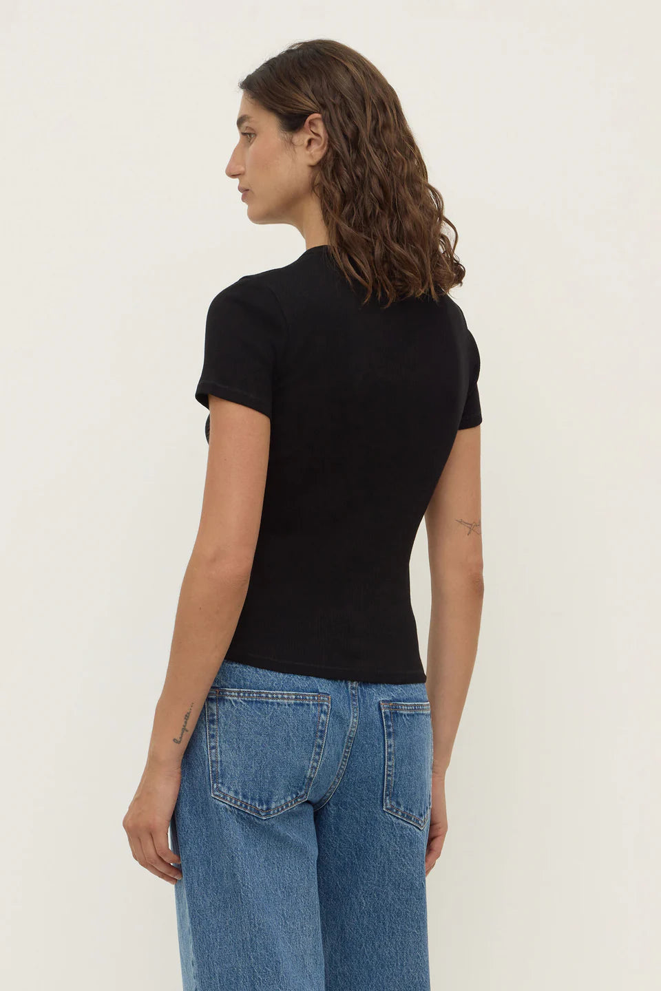Zali Short Sleeve Tee - Black