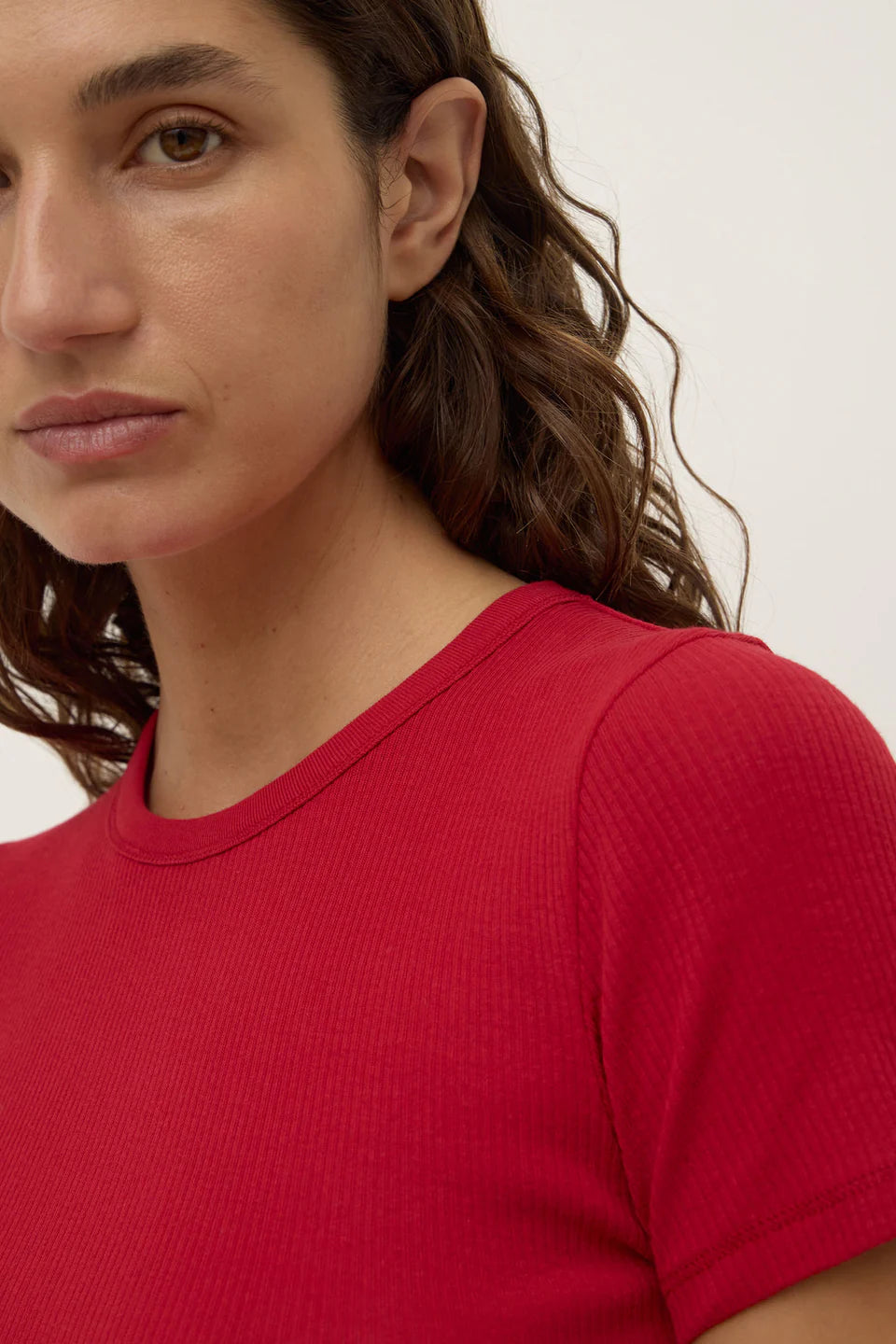 Zali Short Sleeve Tee - Mulberry