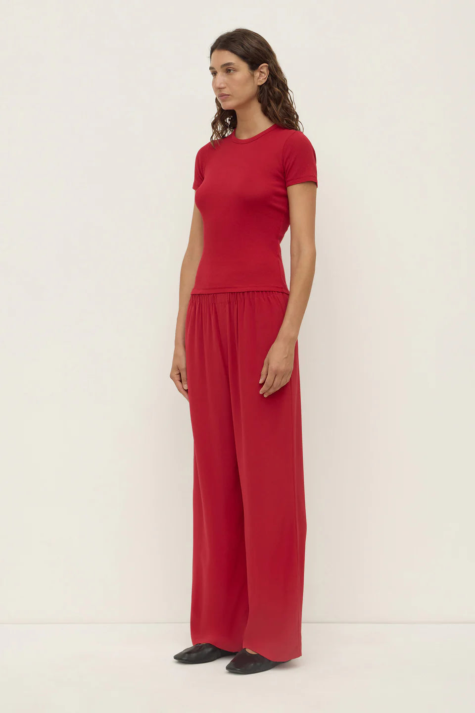 Zali Short Sleeve Tee - Mulberry