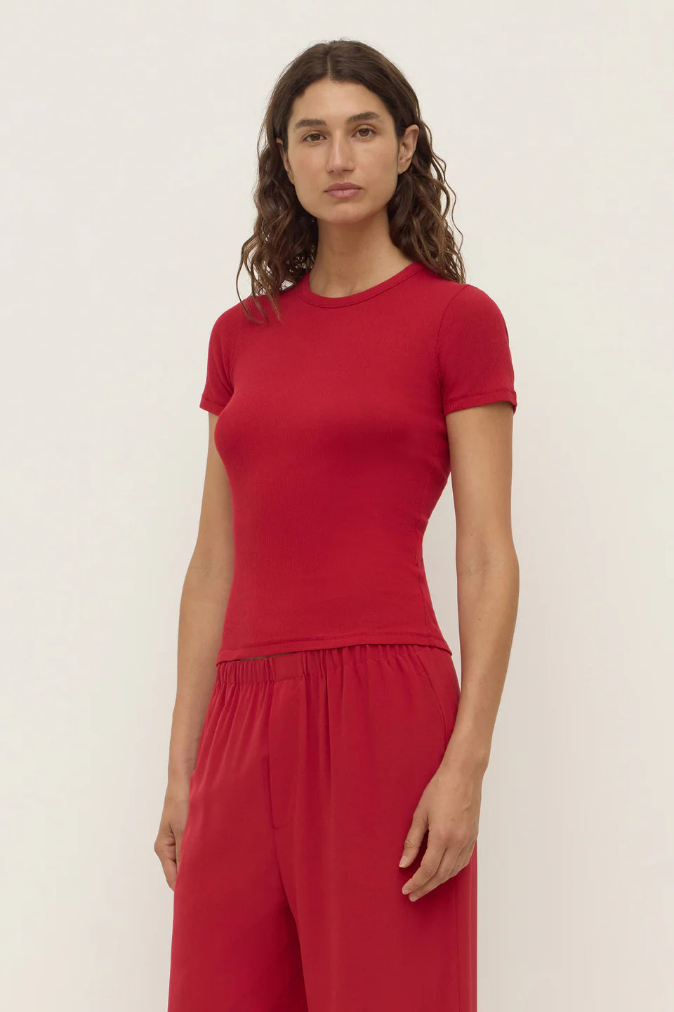 Zali Short Sleeve Tee - Mulberry