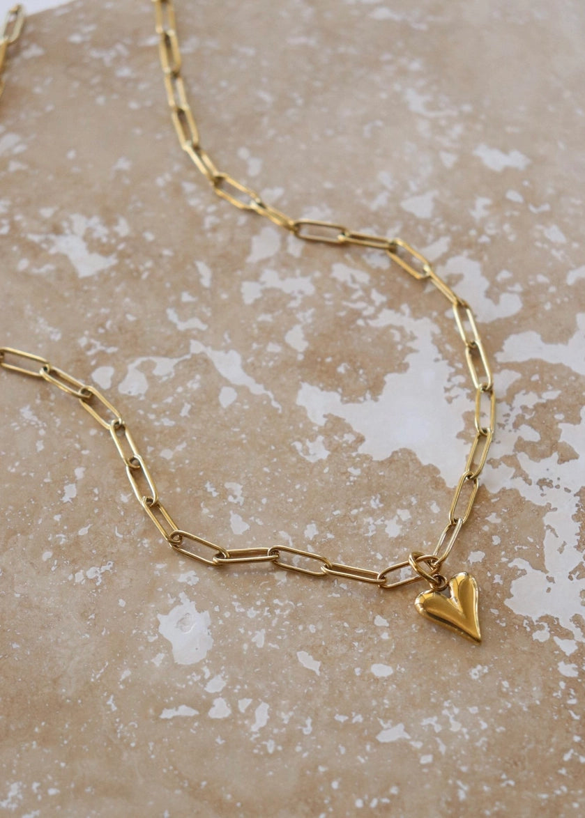 Self Love Charm Necklace - Gold