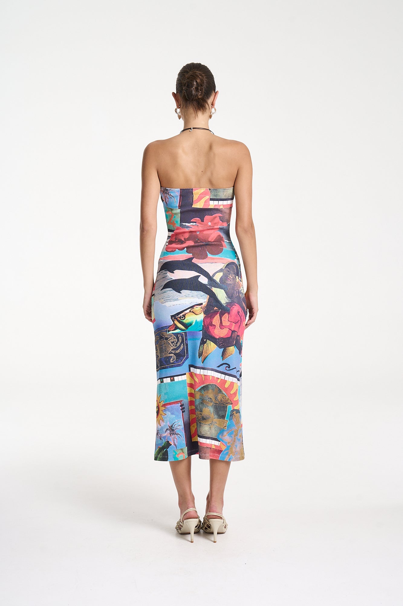 Strapless Midi Dress - Loco