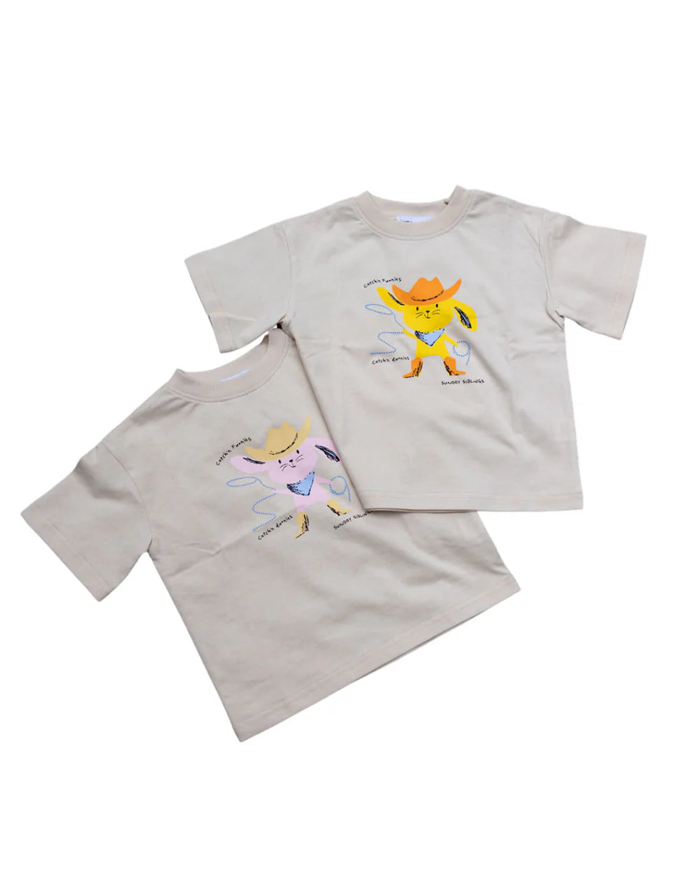 Catch'n Bunnies Tee - Pink