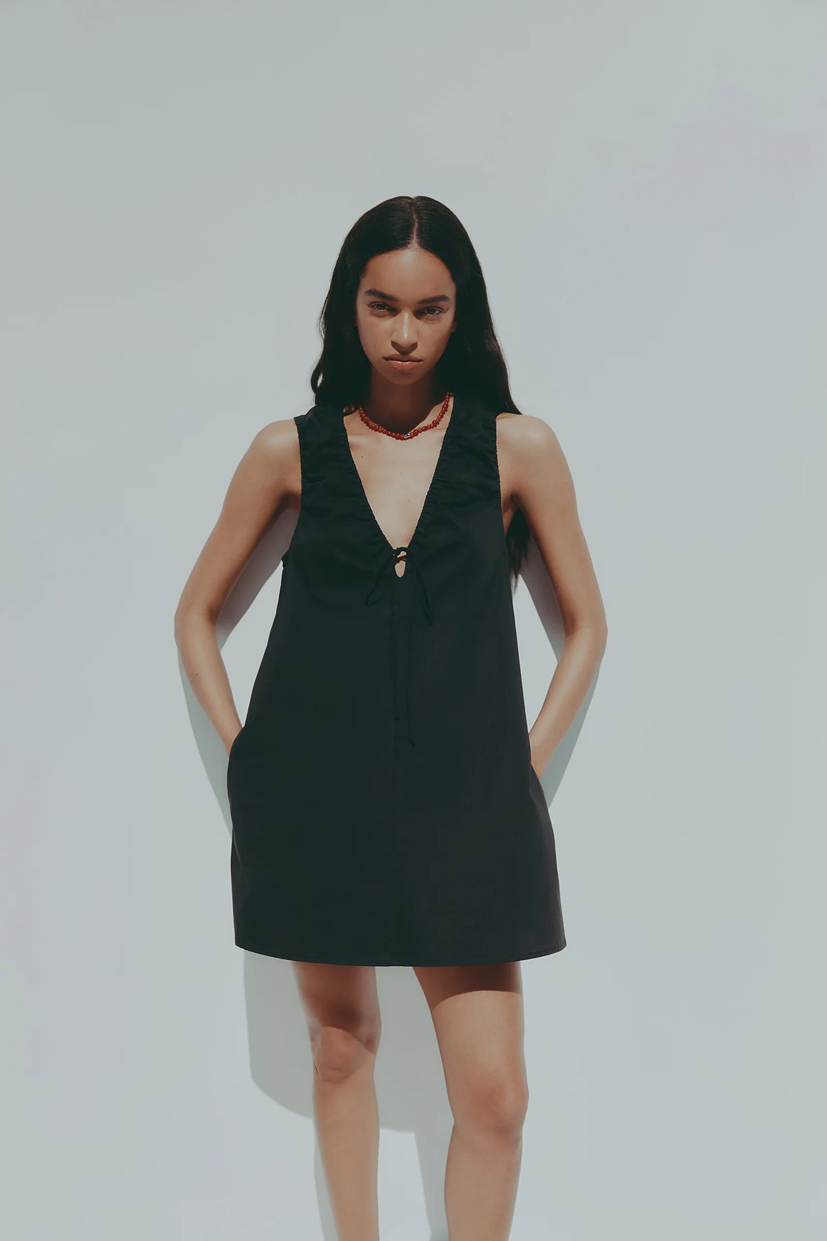 Cerie Poplin Mini Dress