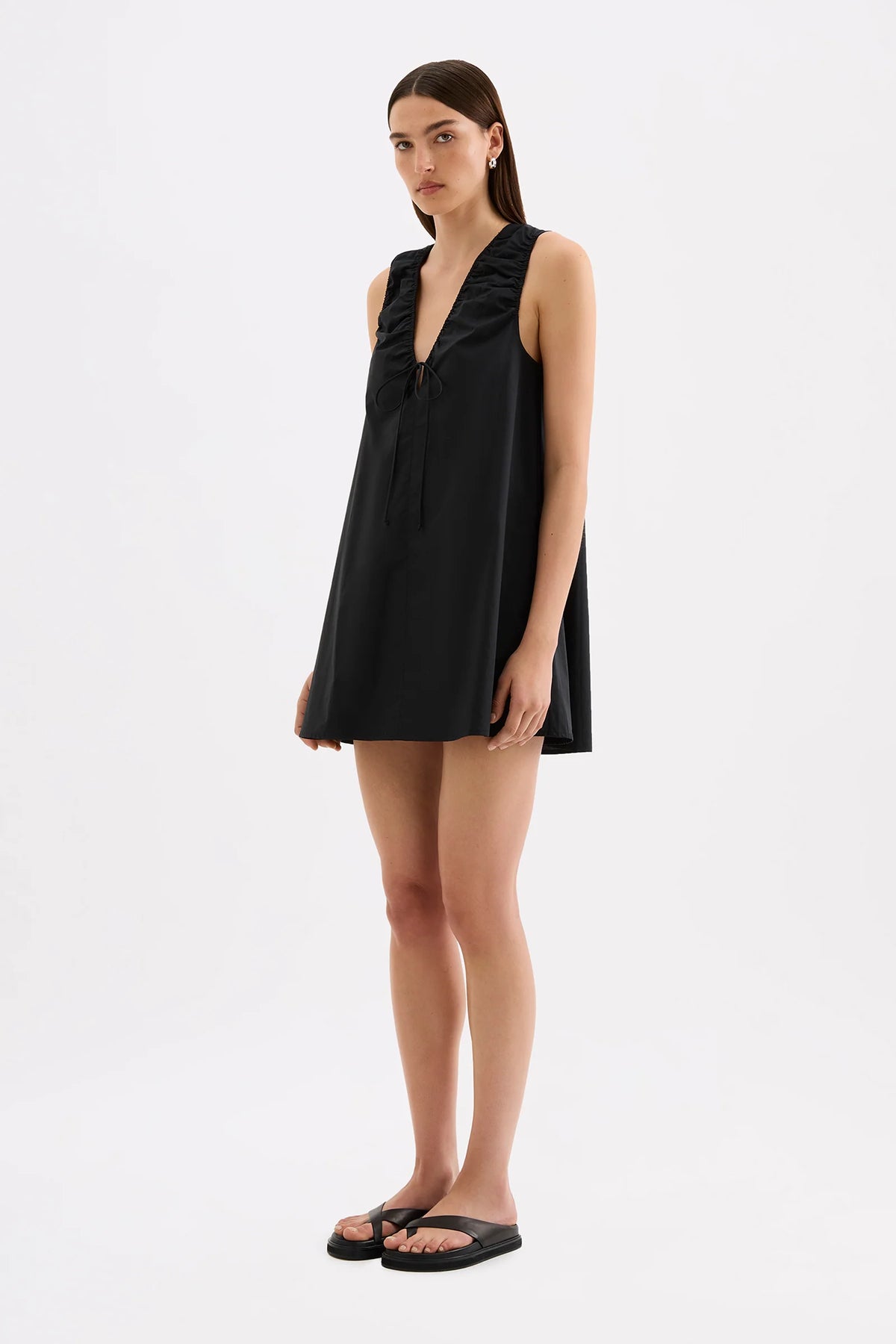 Cerie Poplin Mini Dress