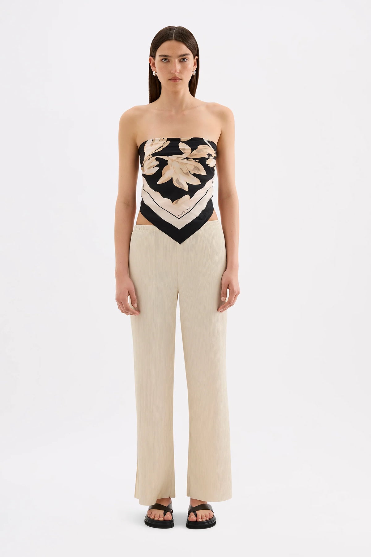 Fleur Cupro Scarf