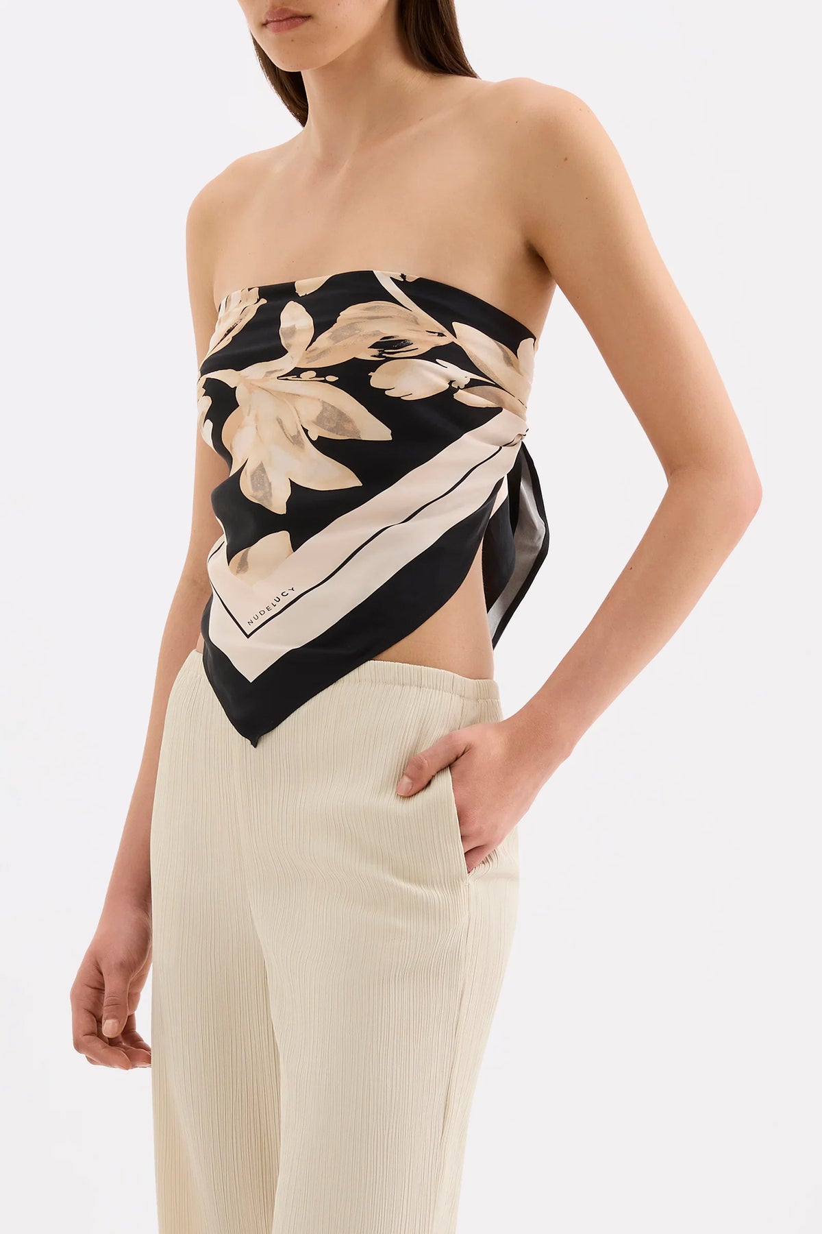 Fleur Cupro Scarf