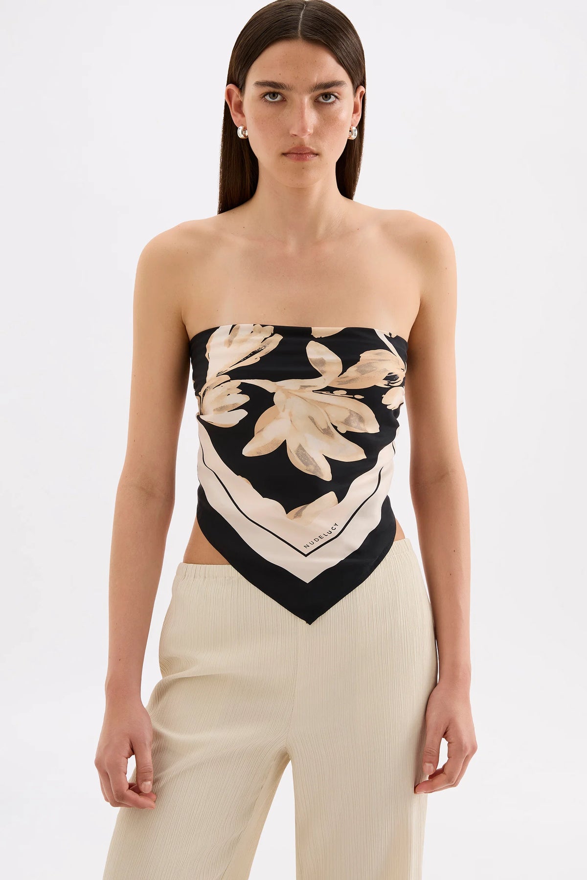Fleur Cupro Scarf