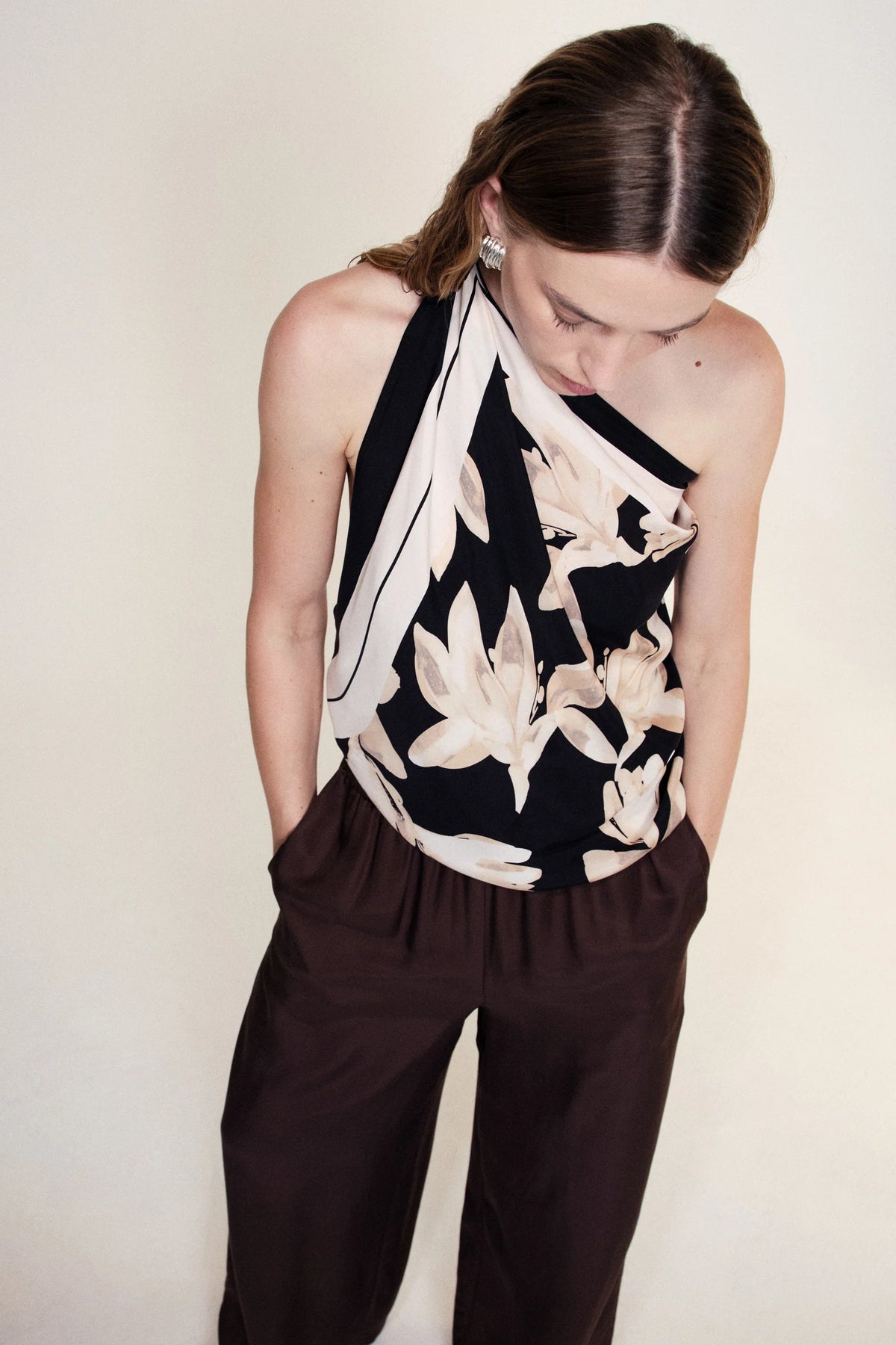 Fleur Cupro Scarf