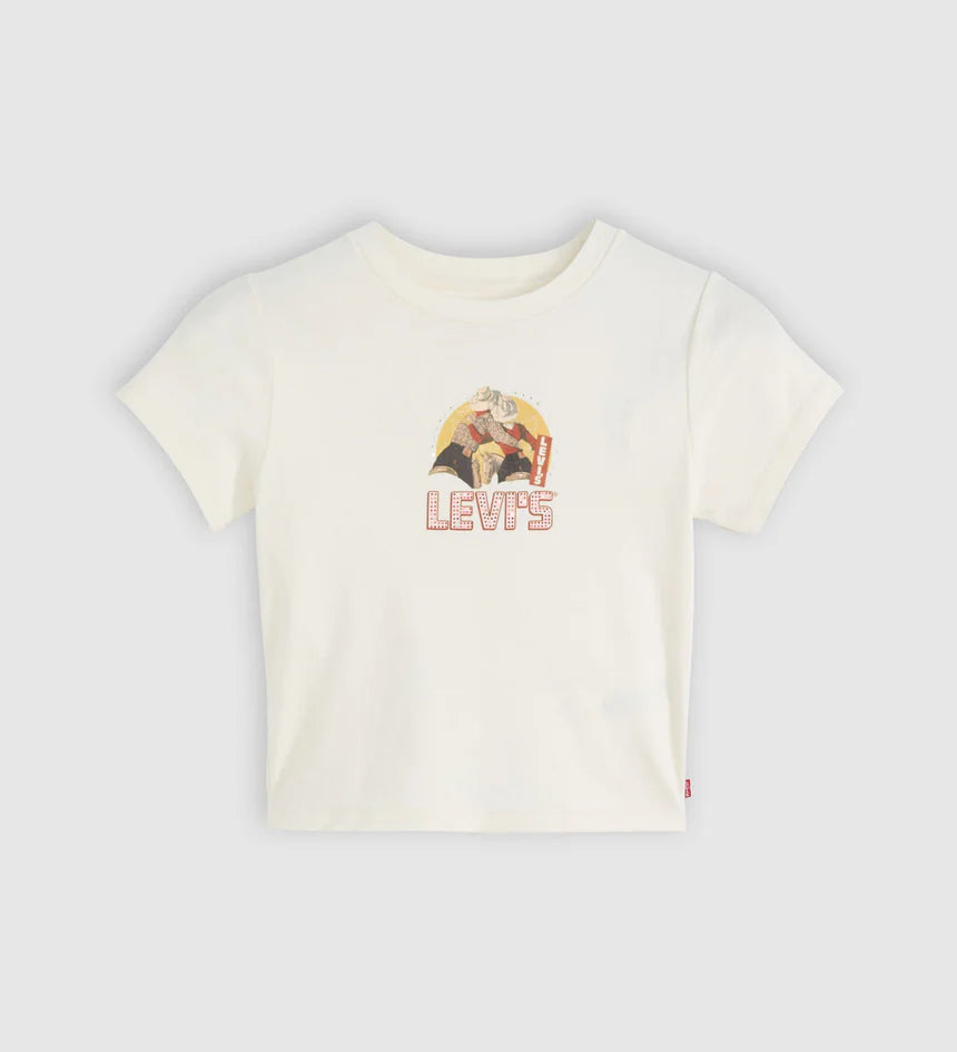 Levi's Women's Graphic Essential Sporty Tee - Egret