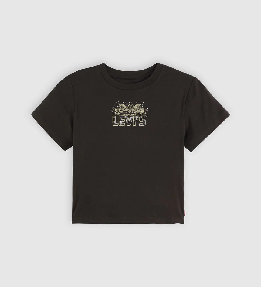 Levi's Women's Graphic Essential Sporty Tee - Pirate Black