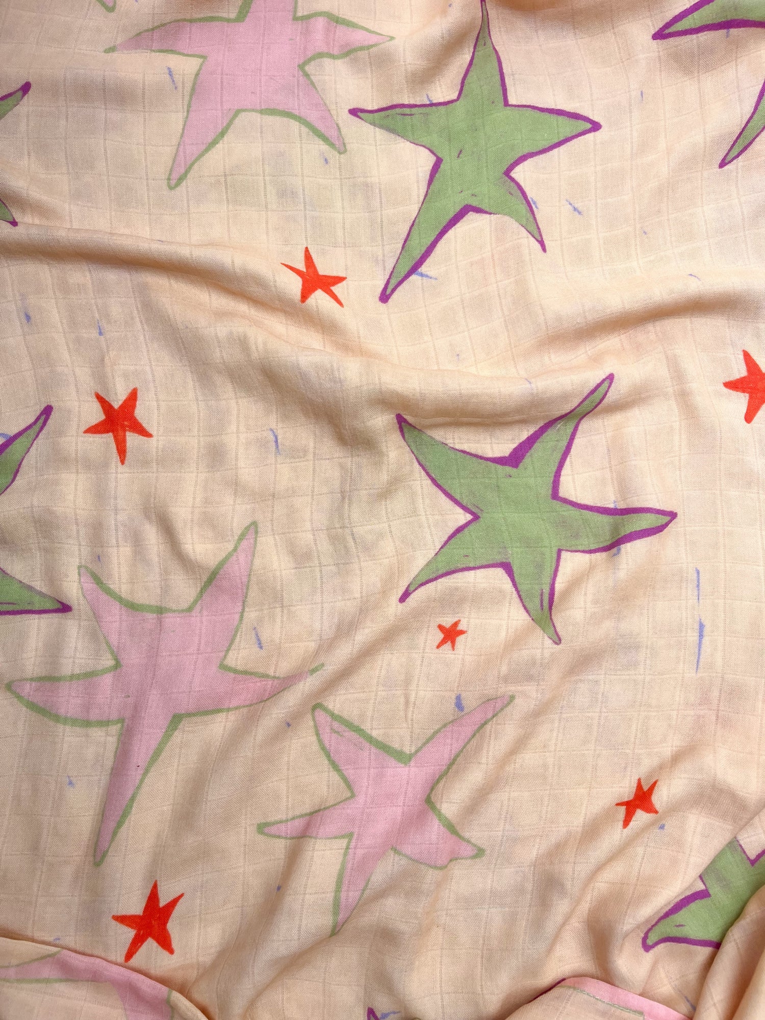 Bamboo & Cotton Wrap - Star Dust