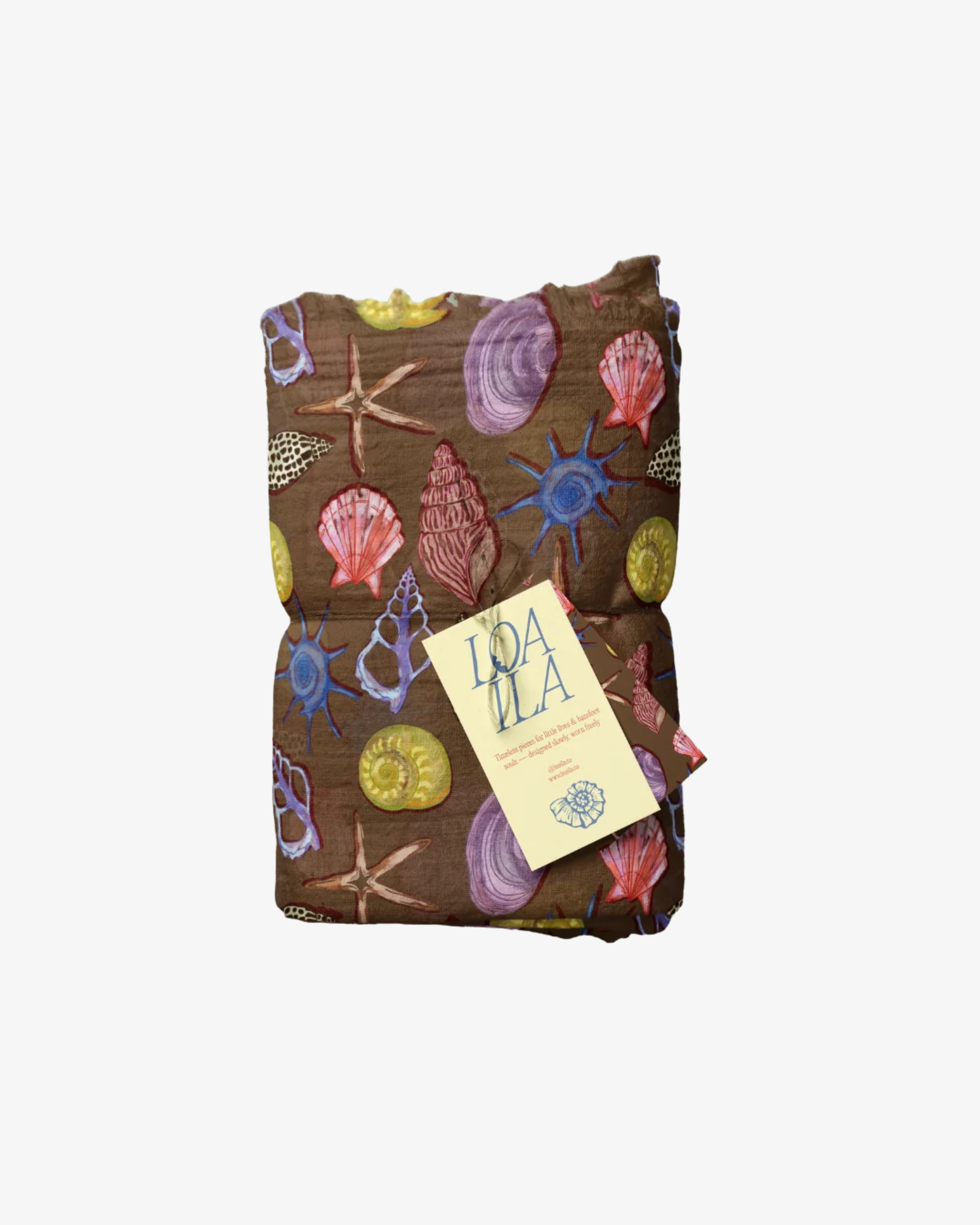 Bamboo & Cotton Wrap - She Sells Sea Shells