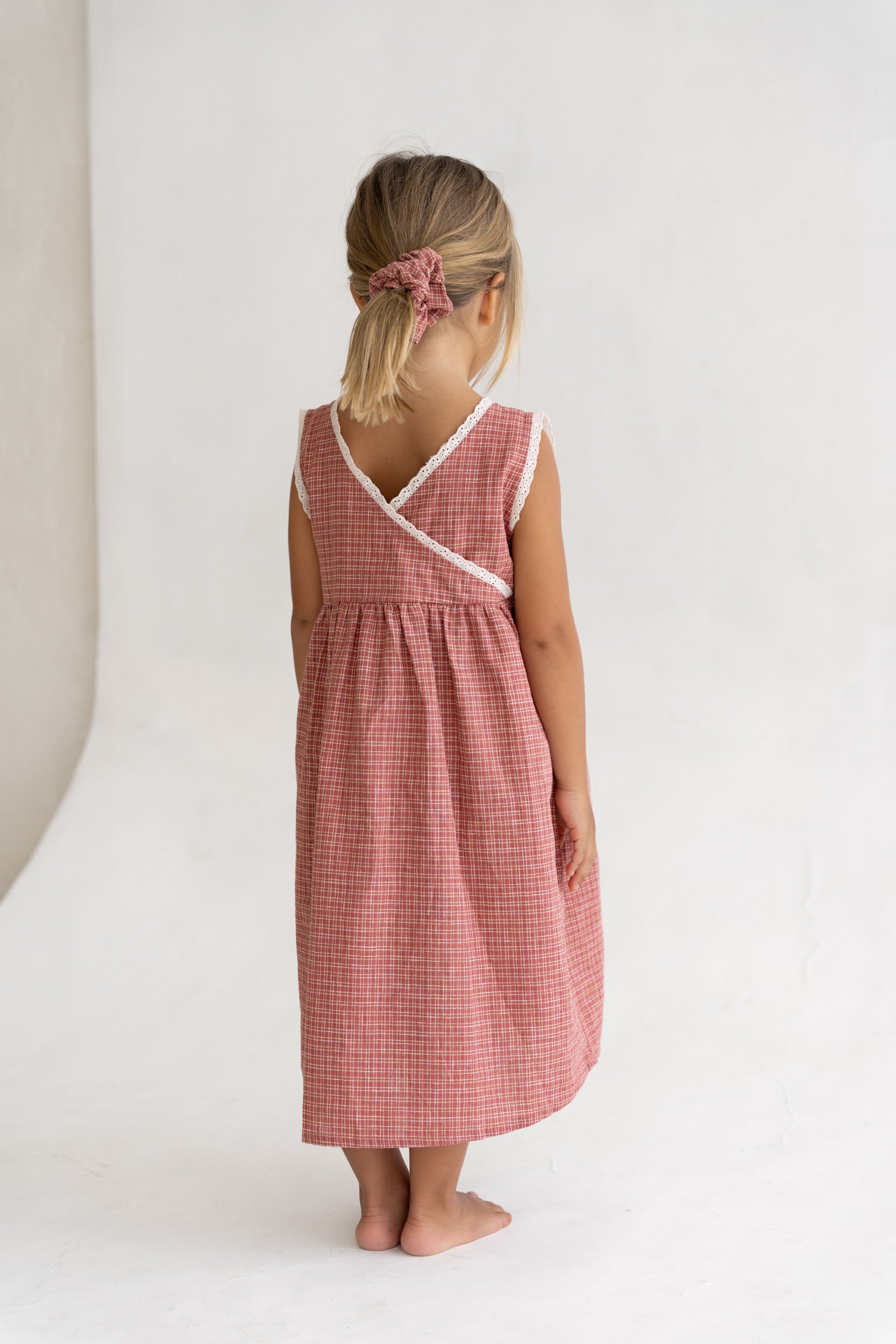 Eden Dress - Red Plaid
