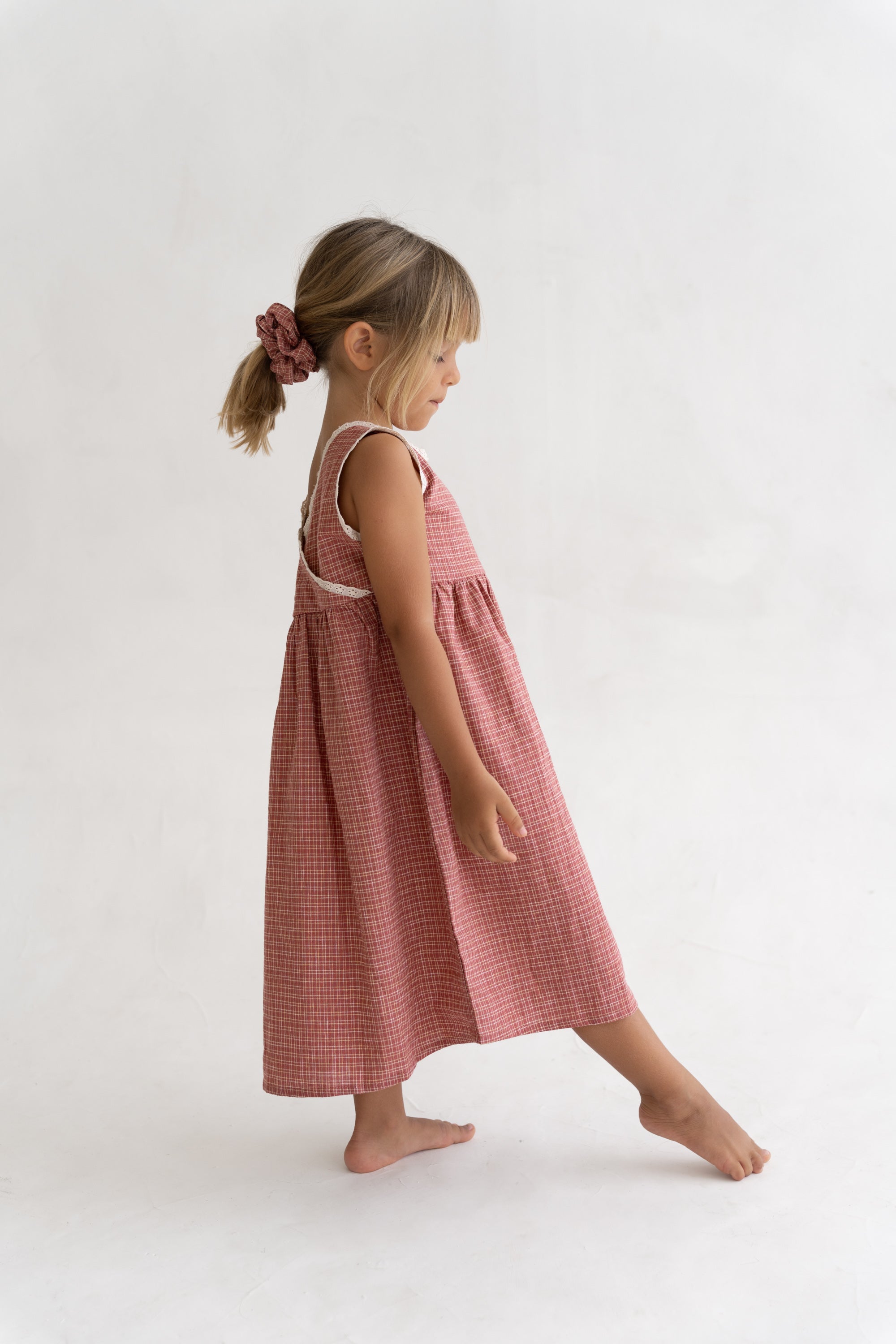 Eden Dress - Red Plaid