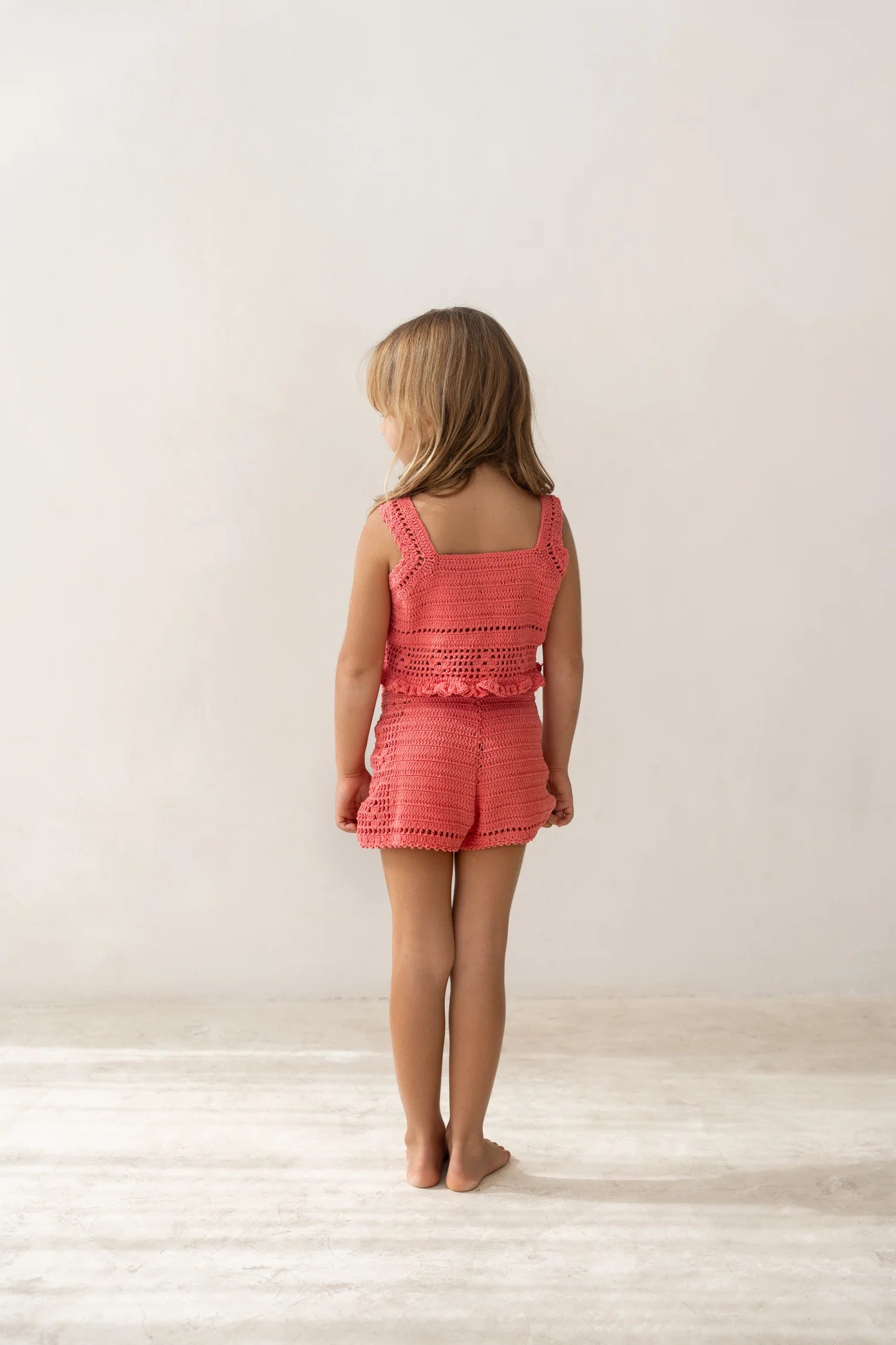 Crochet Shorts - Hibiscus