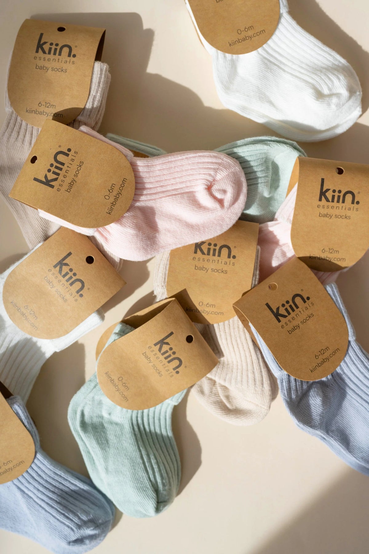 Cotton Ribbed Baby Socks