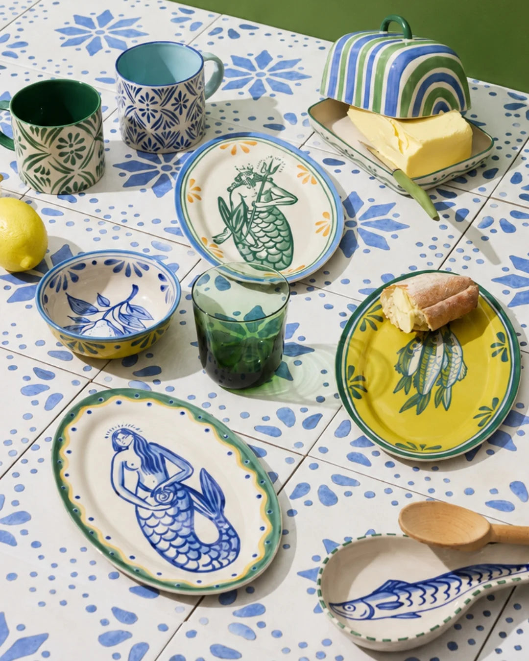 Piccolo Vita Plate - Fish