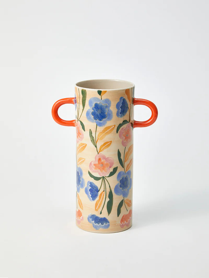 Griffe Tall Vase - Floral
