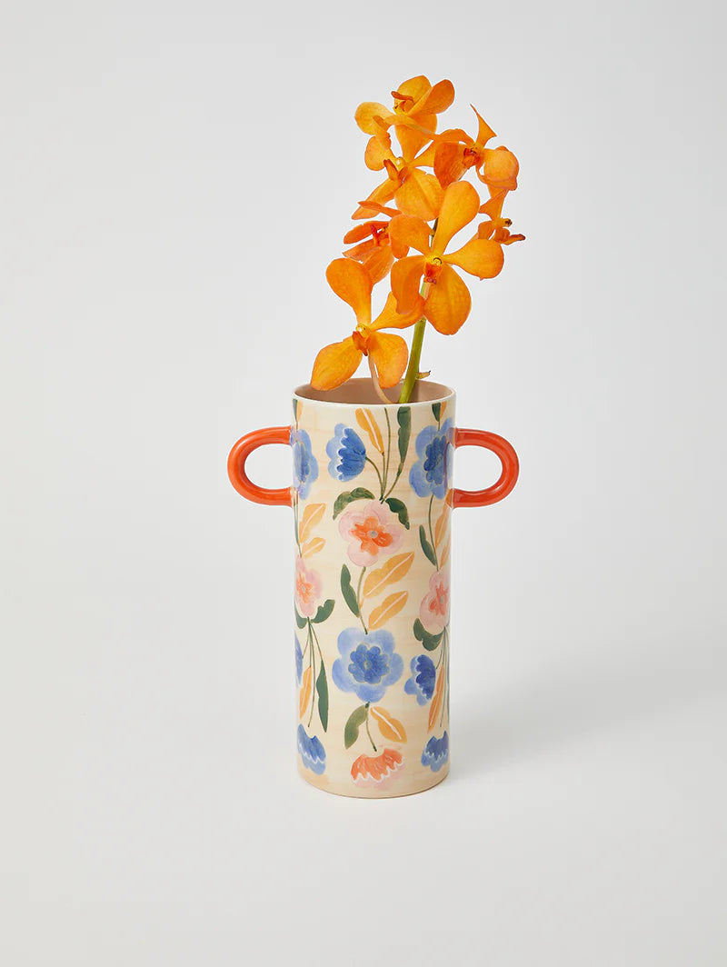 Griffe Tall Vase - Floral
