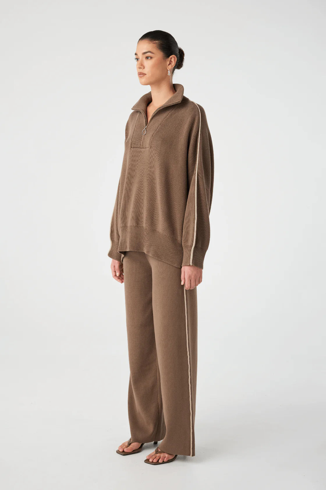 Milan Track Pant - Cacao