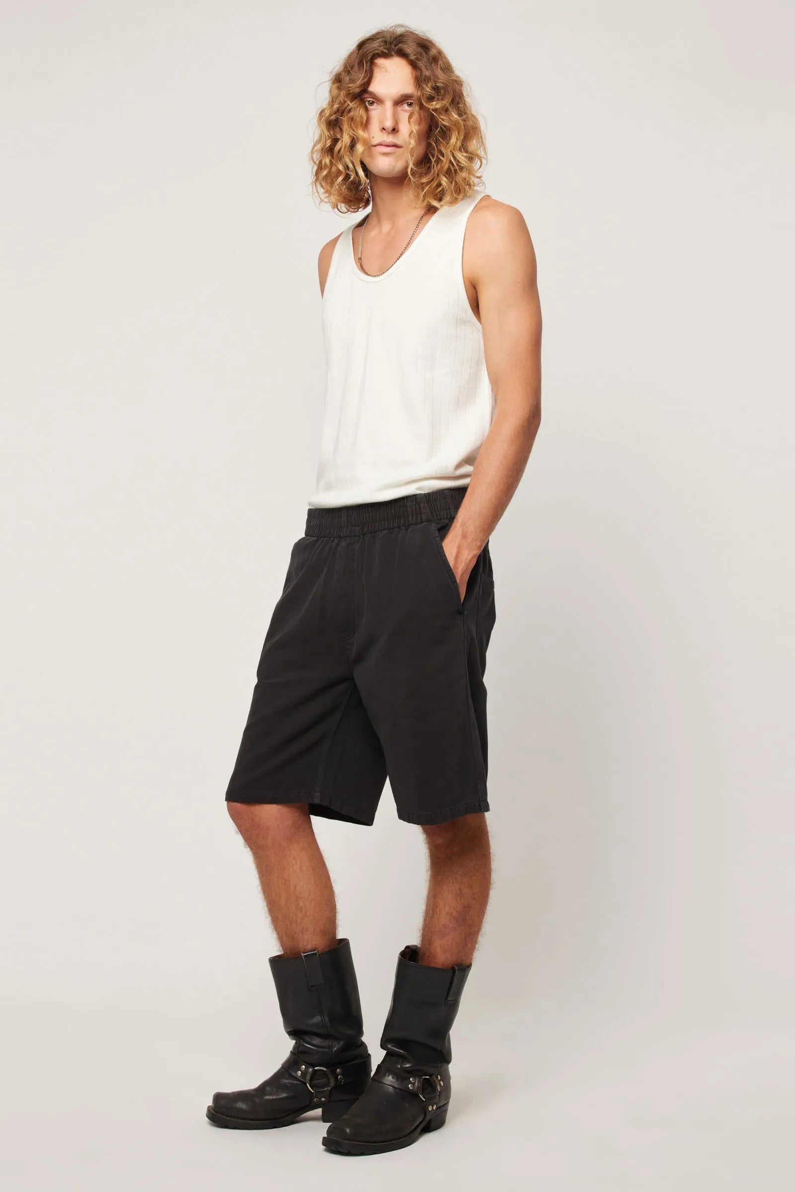 Tradie Carpenter Short - Sulphur Black