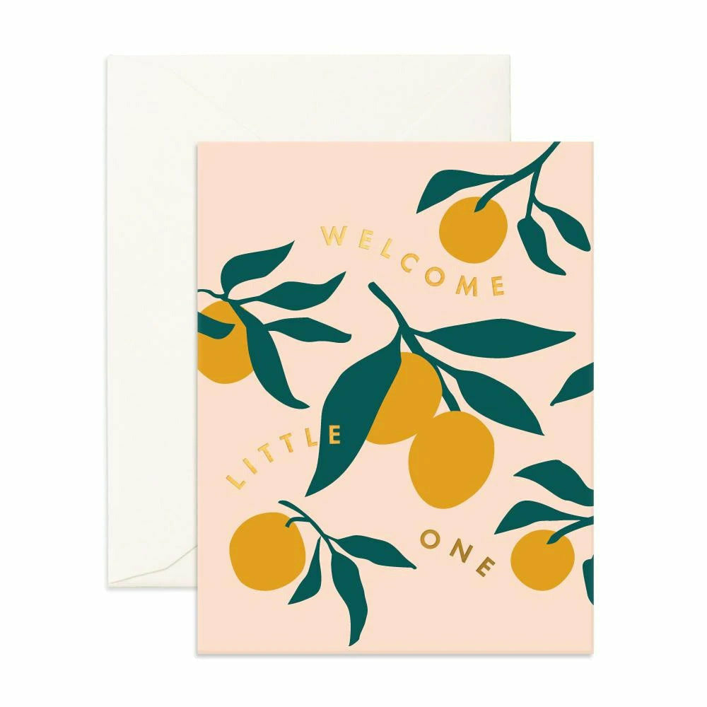 Little Ones Lemon Card