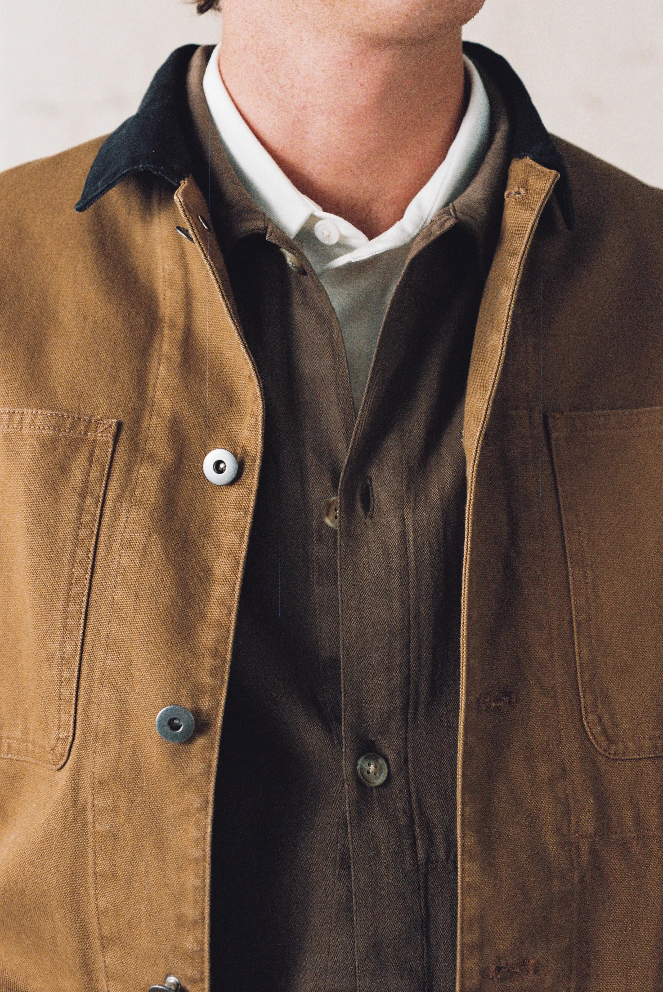 Canvas Jacket - Tan