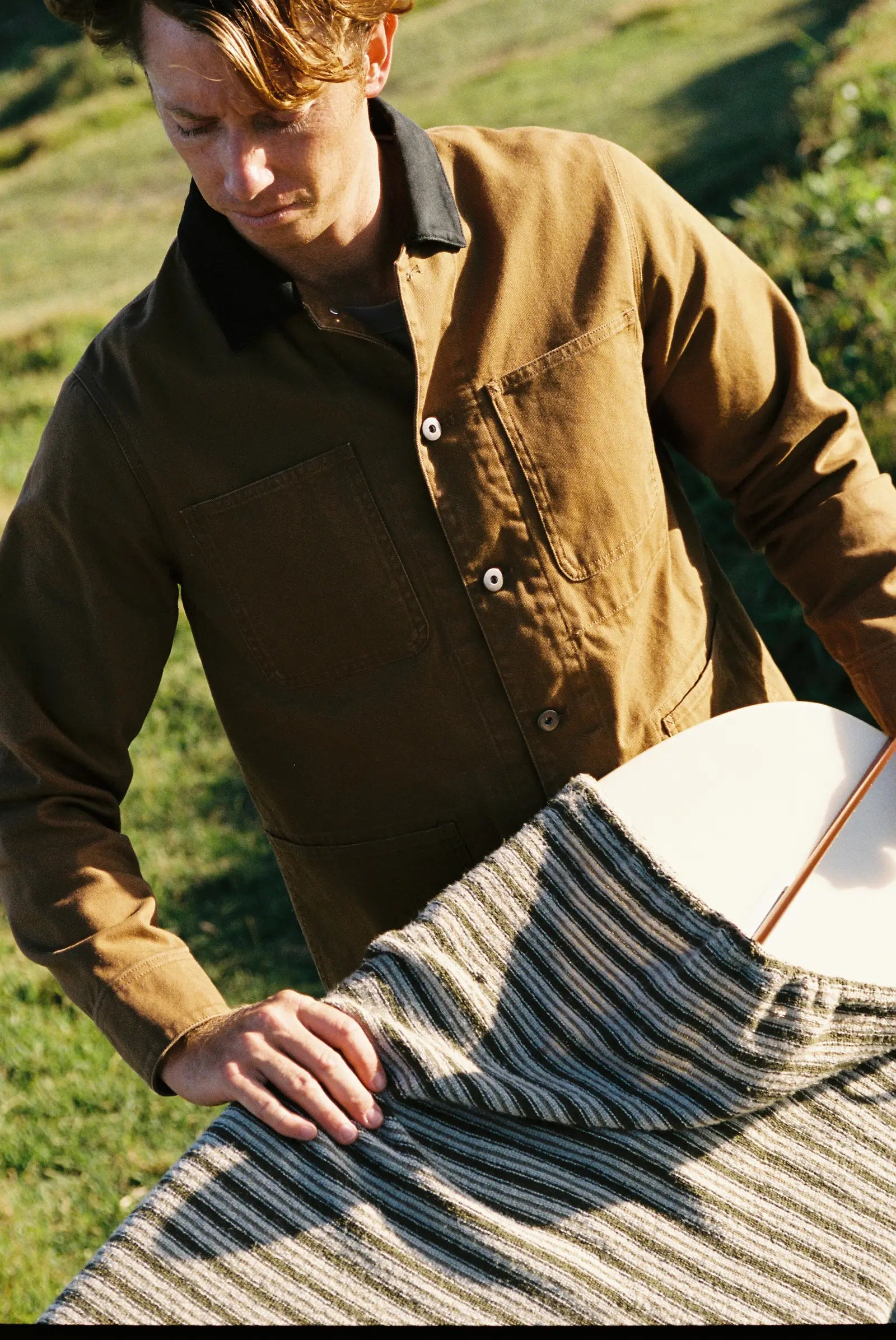 Canvas Jacket - Tan