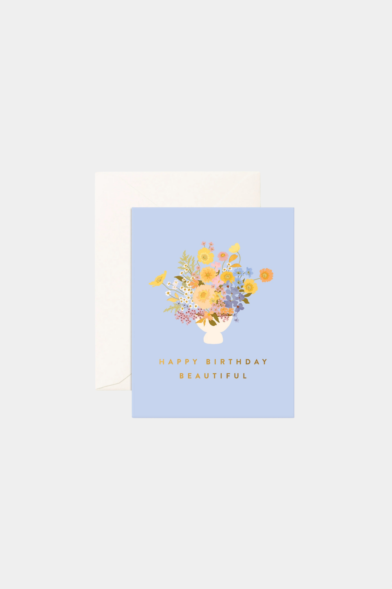 Birthday Beautiful Bouquet Greeting Card