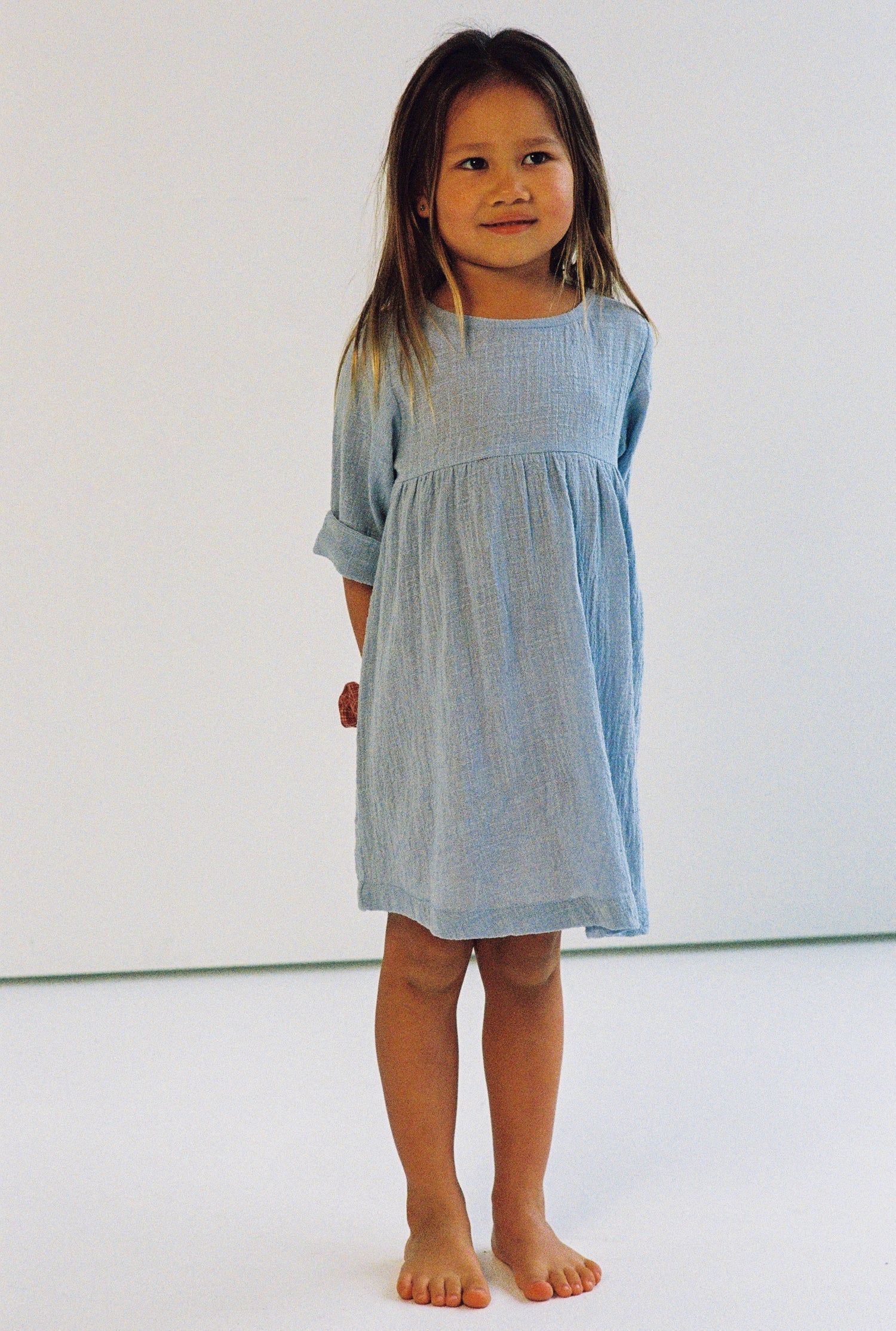 Koa Dress - Pale Indigo