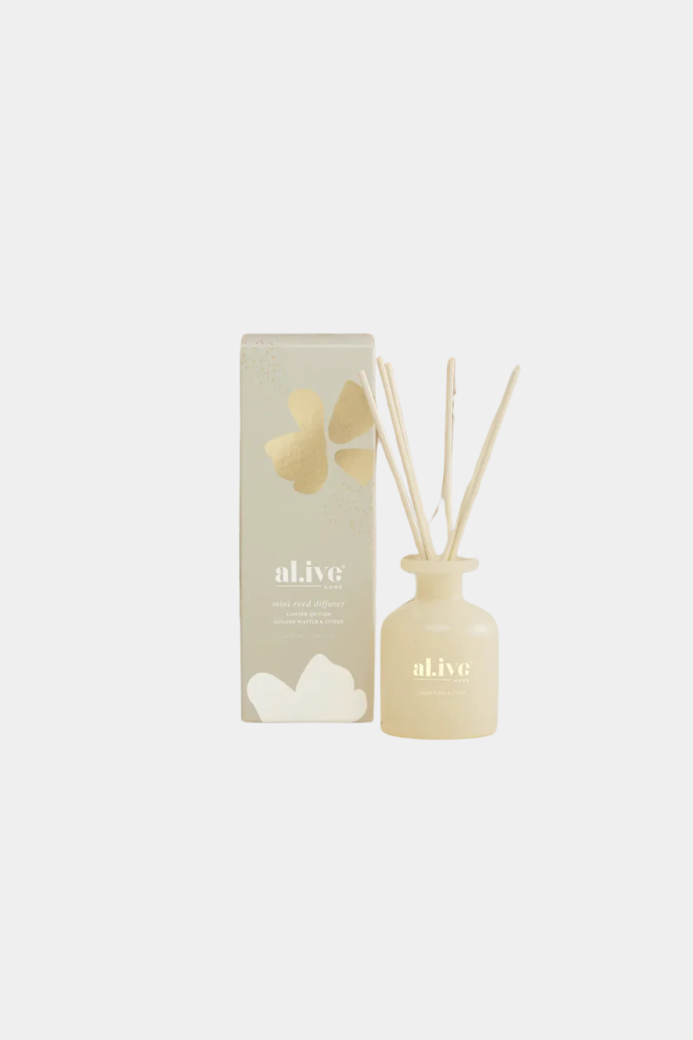 Mini Reed Diffuser - Golden Wattle & Citrus