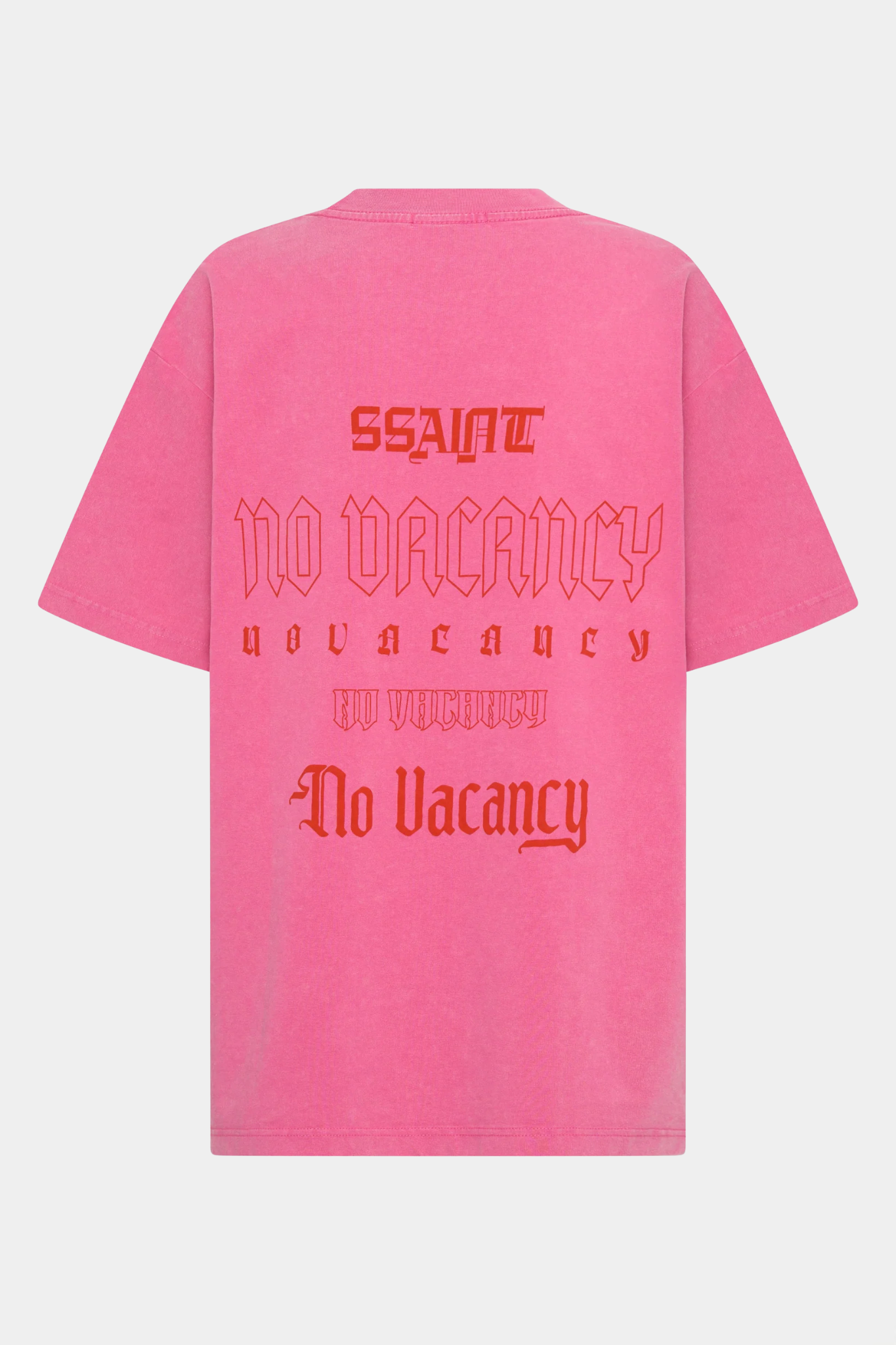 No Vacancy Tee - Dark Pink