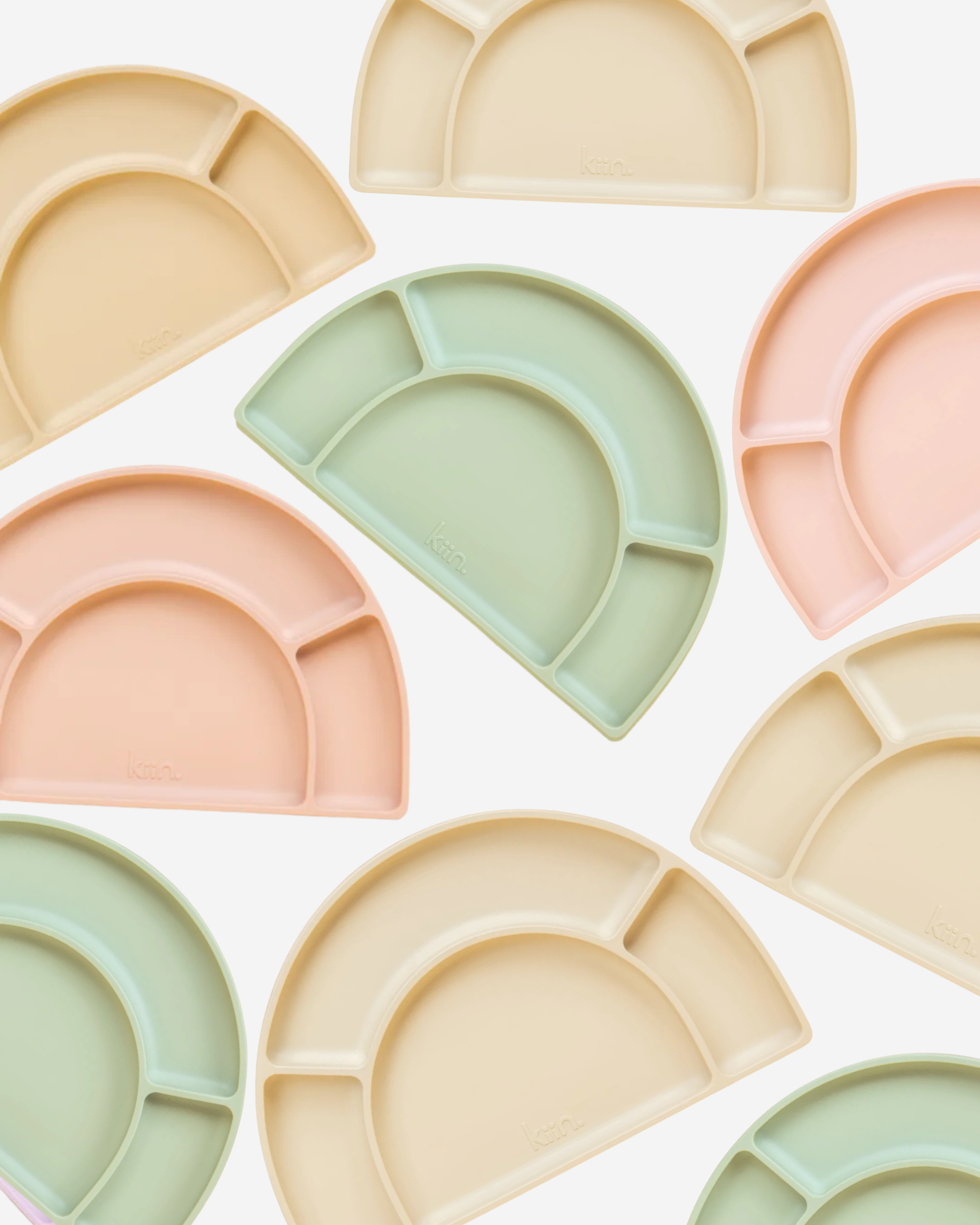 Silicone Divided Plates