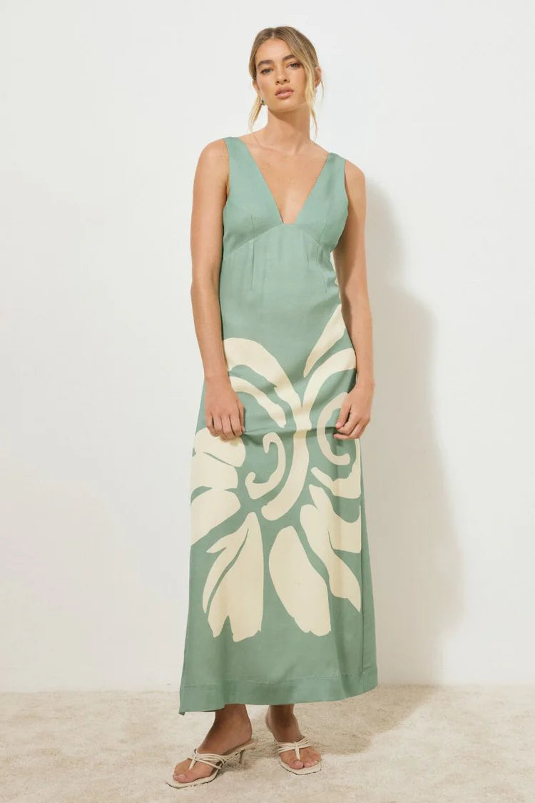 Vestige Dress - Jade Floral