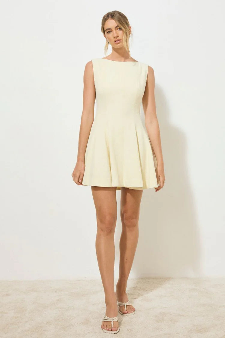 Solice Mini Dress - Butter