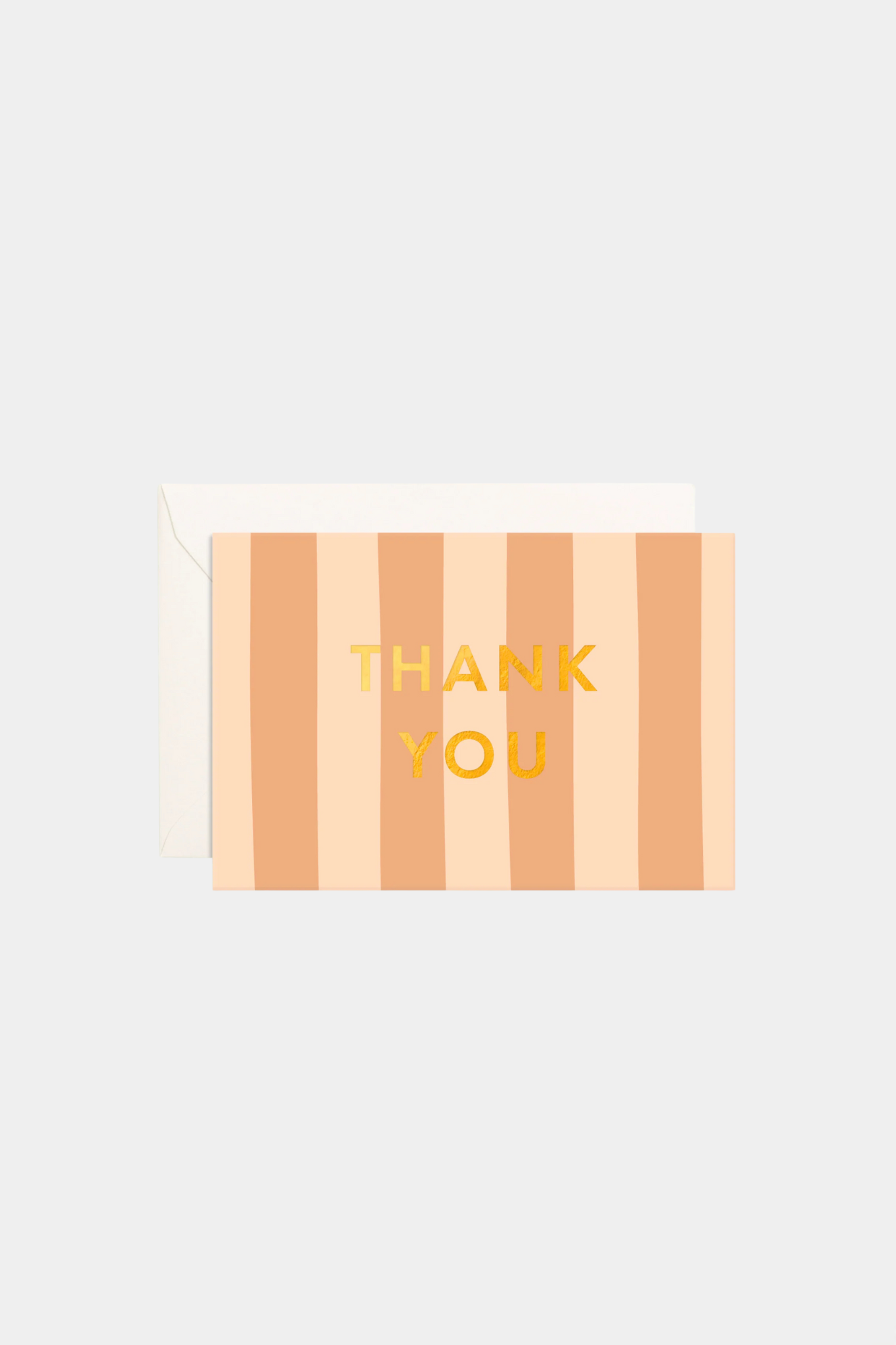 Thank You Corsica Stripe Greeting Card