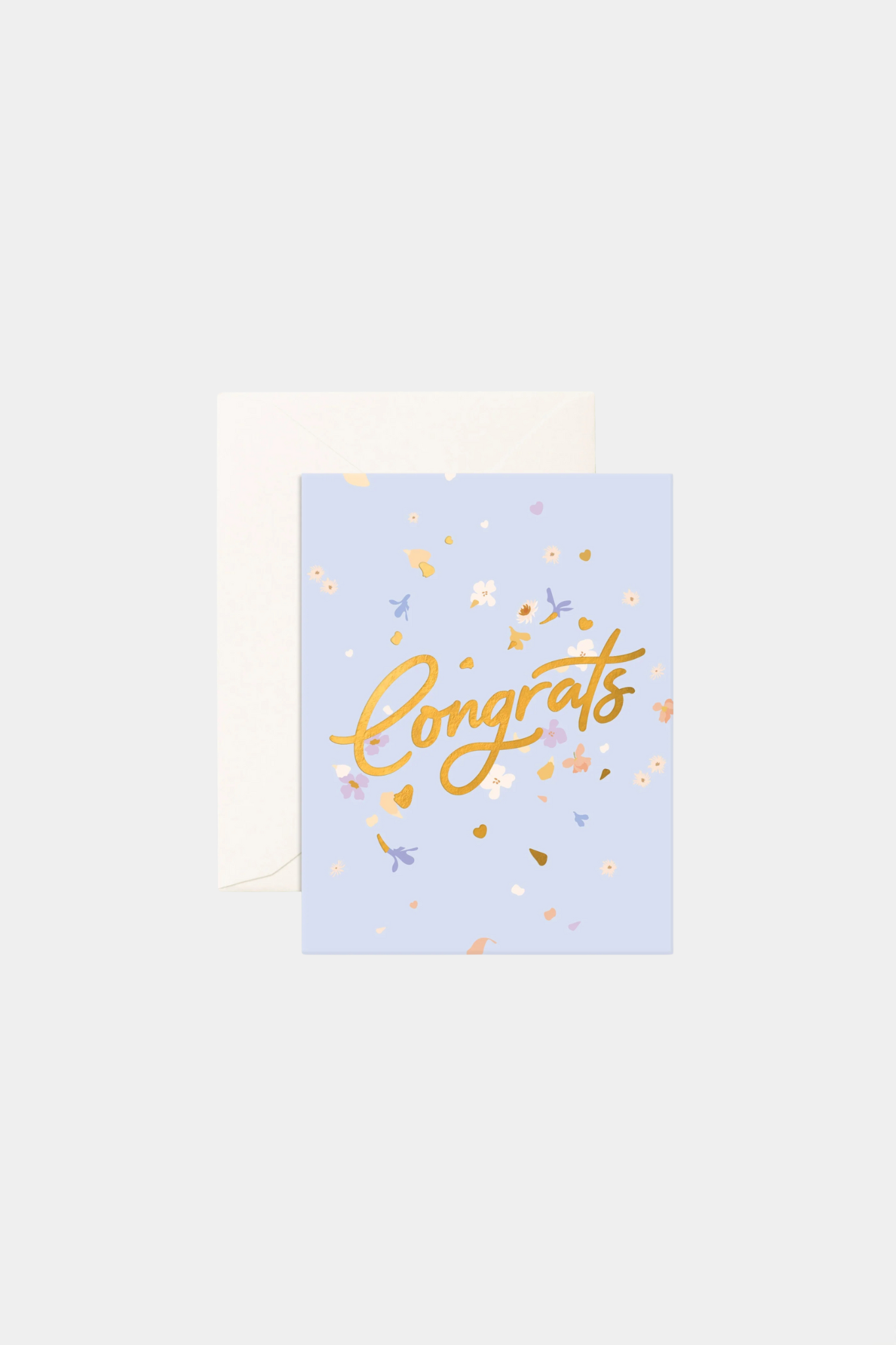 Congrats Flowerbomb Greeting Card