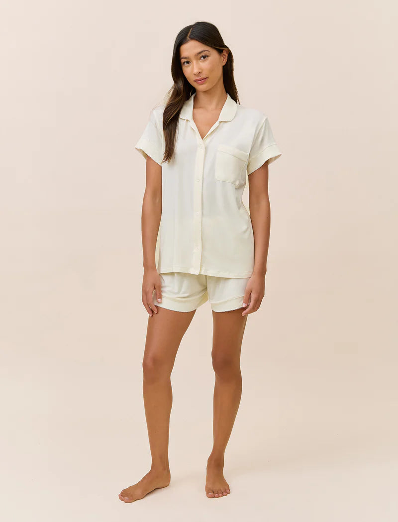 Kate Modal Soft Boxer PJ - Butter