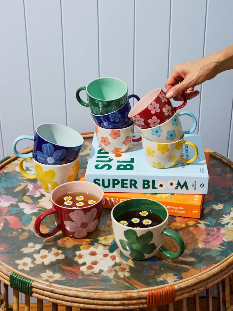 Chino Daisy Mug - Peach