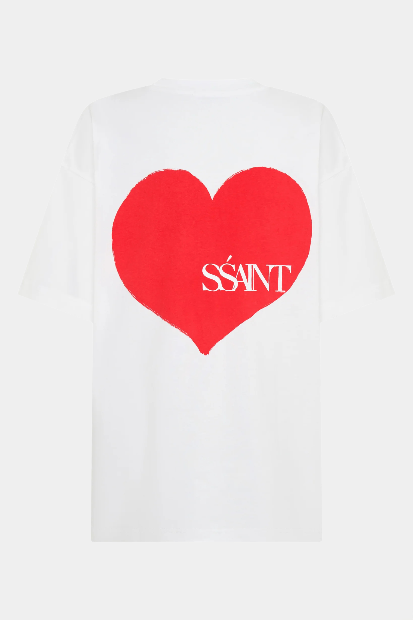 Heart Tee - White/Red