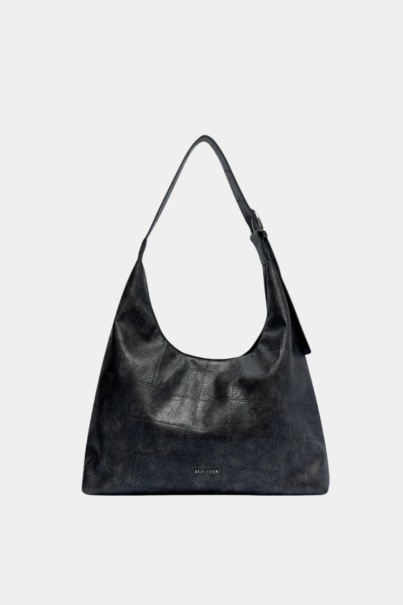 Anya Tote - Charcoal Patchwork